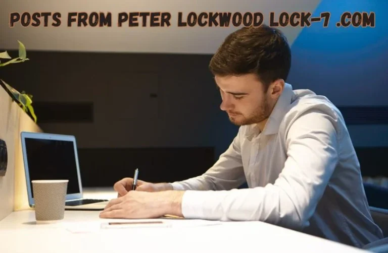 Posts from Peter Lockwood Lock-7.com
