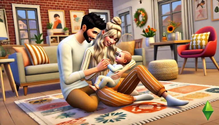 JB NSFW Christening the House Poses Sims 4 - Infant