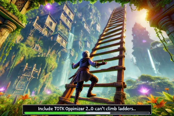 TOTK Optimizer 2.0 Can't Climb Ladders